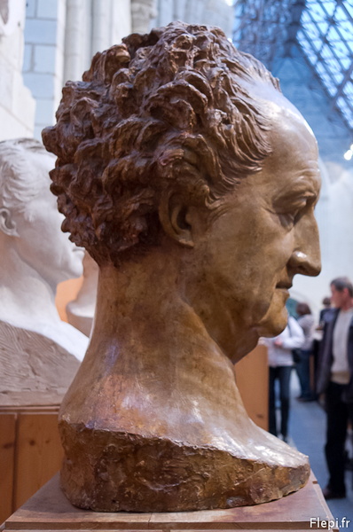 Buste de Goethe profil